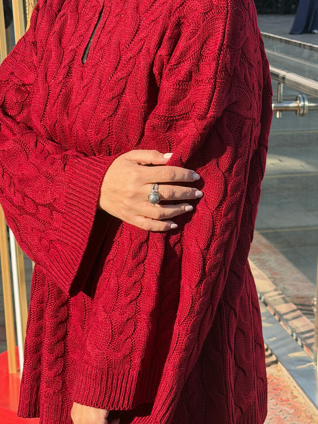 Urban Knit Zip Pullover