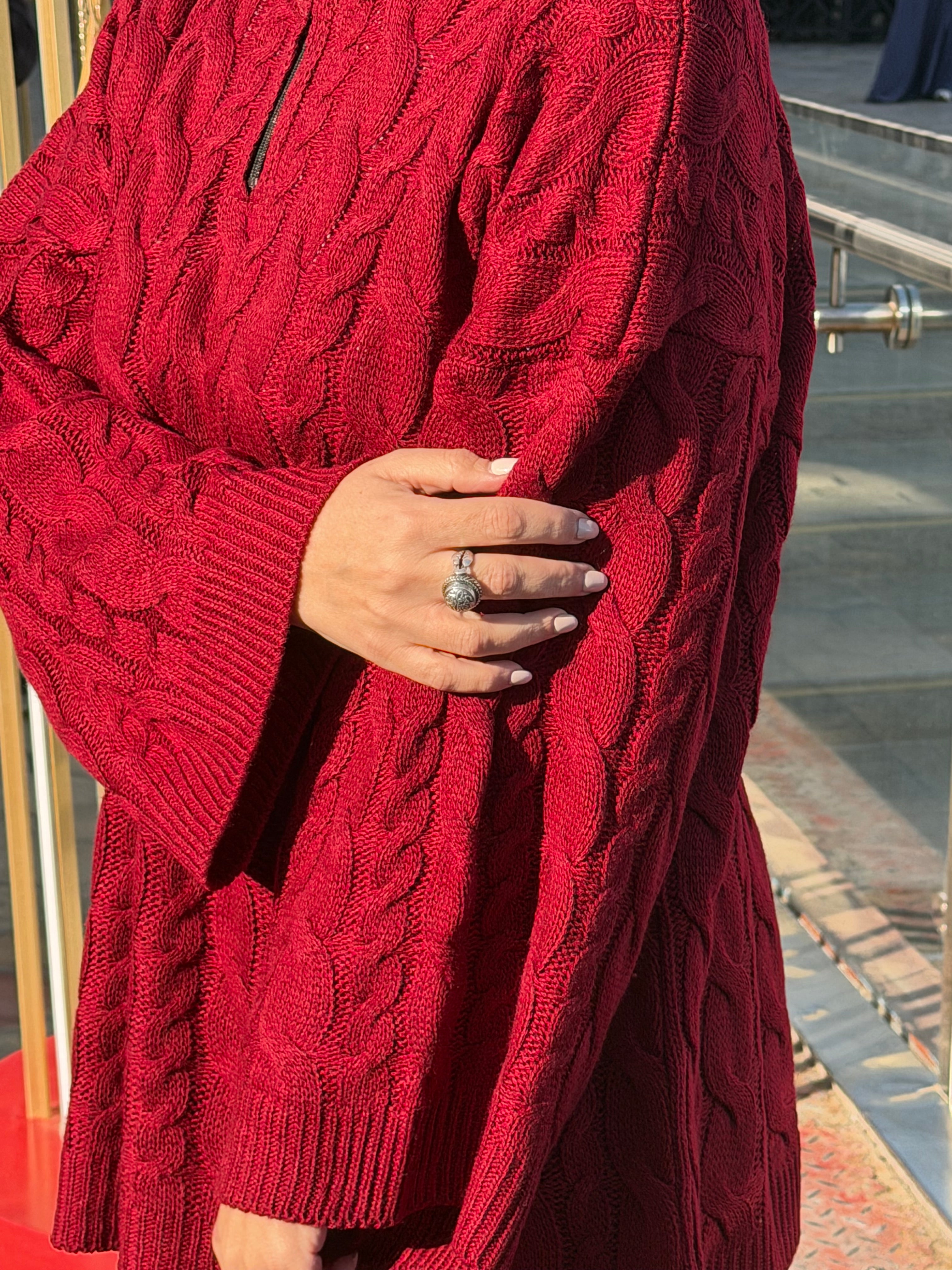 Urban Knit Zip Pullover