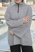 Urban Knit Zip Pullover