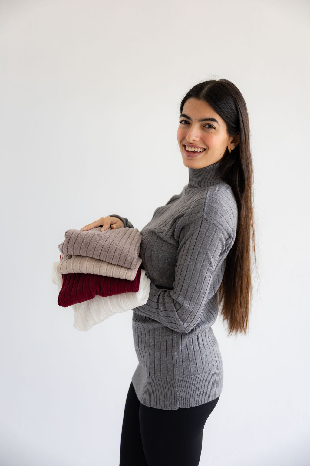 The Basic Ribbed Pullover
