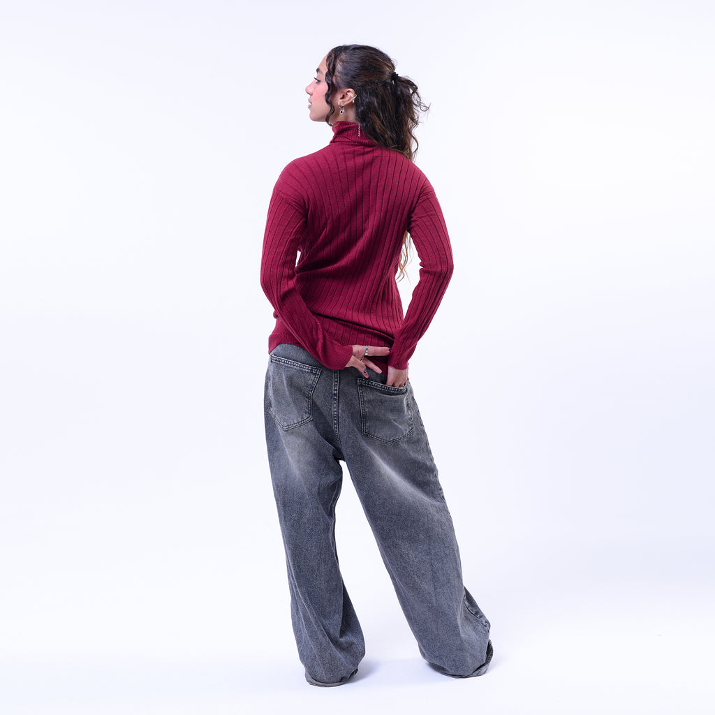 The Basic Ribbed Pullover